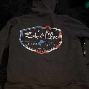 Salt Life Black Hoodie